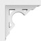 Ekena Millwork Standard Sheridan Architectural Grade PVC Bracket, 6 1/2"W x 10"D x 10"H BKTP07X10X10SHE - alternate 3